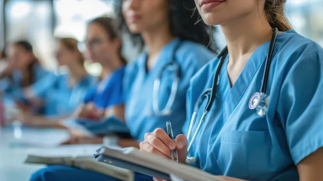 Annai Institute students in clinical training